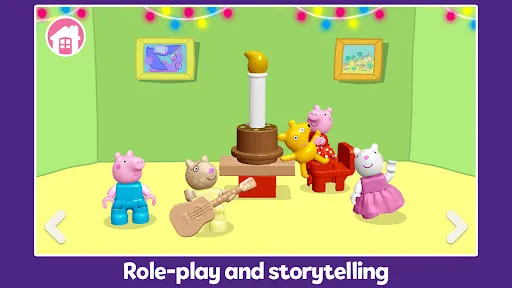 Gameplay screenshot 3 from LEGO® DUPLO® Peppa Pig - Educational game